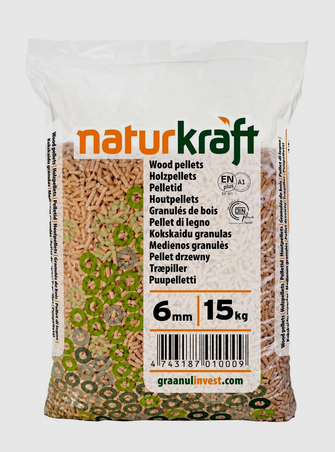 Pelletti 15 kg:n säkeissä, min.toim. 4 lavaa